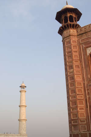 Taj Mahal, Agra, Indiaの写真素材