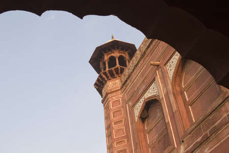 Taj Mahal, Agra, Indiaの写真素材