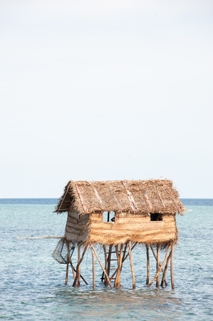House on Stilts in the middle of nowhereのeditorial素材