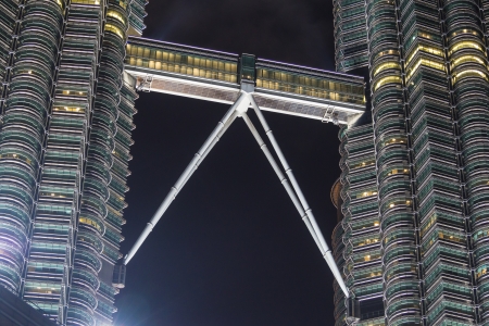 KLCC Twin Towerのeditorial素材