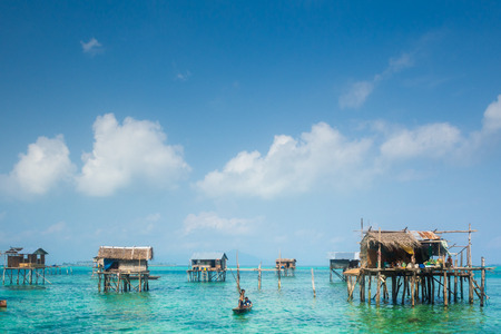 Bodgaya Island is located in the Tun Sakaran Marine Parkのeditorial素材