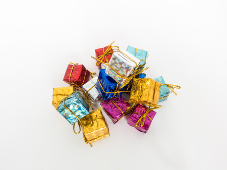 Isolated - Christmas Tree decoration on white backgroundの写真素材