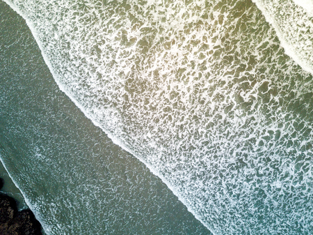 Aerial View - Waves and patterns. Top down viewの写真素材