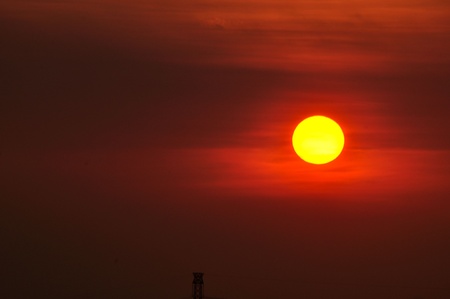 blood red sky