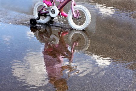 reflectionの写真素材