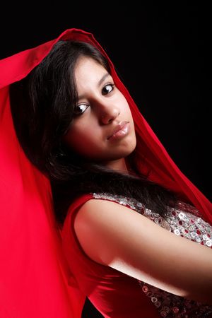 indian girlの写真素材
