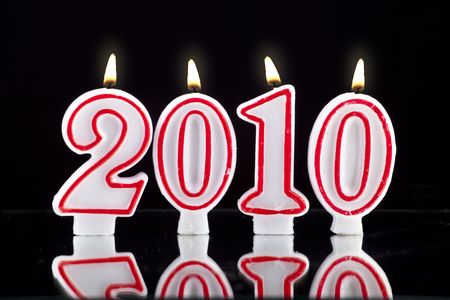 2010 happy new year celebrate birthdayの写真素材