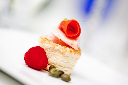 elegant foodの写真素材