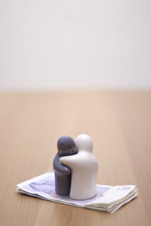 small figures on money