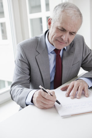 Man making conceptsの写真素材