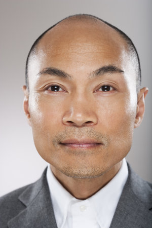 Man gazingの写真素材