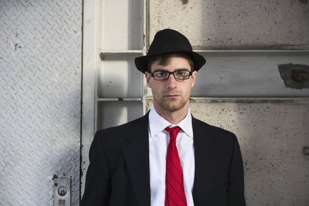 Portrait of businessmanの写真素材