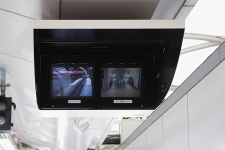 Surveillance camerasの写真素材