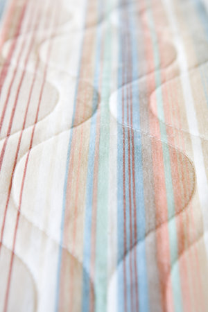 Close up of mattressの写真素材