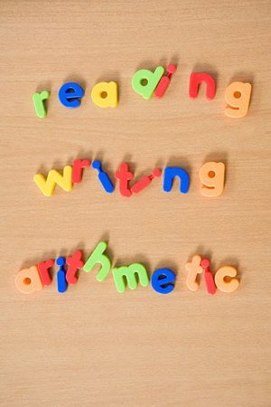 Plastic wordsの写真素材