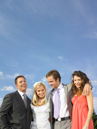 Wedding partyの写真素材