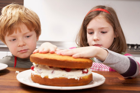 Kids at Homeの写真素材