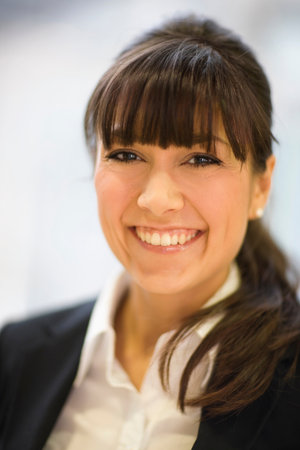 Portrait of a young womanの写真素材