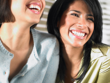 Women laughingの写真素材