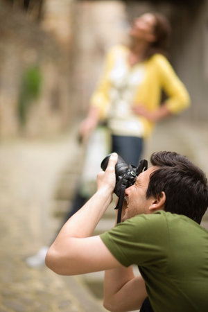 Touristsの写真素材