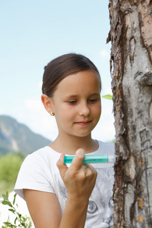 Free Time in the Mountainsの写真素材