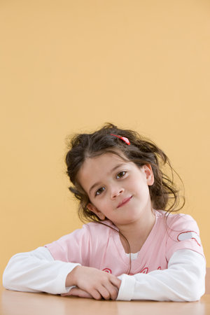 Portrait of a girlの写真素材