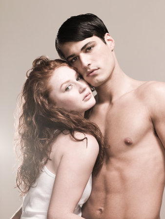 Young coupleの写真素材