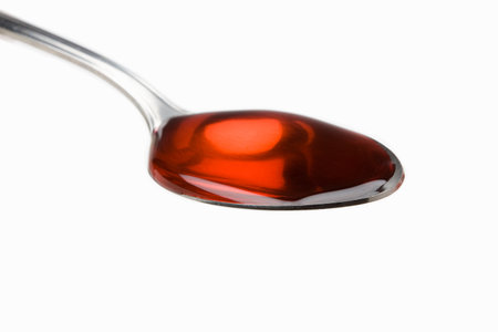 Spoonful of medicineの写真素材