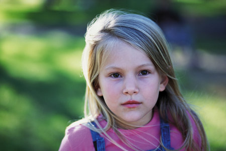 Portrait of a girlの写真素材