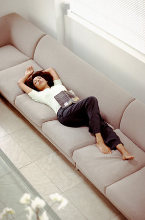 Woman sleepingの写真素材