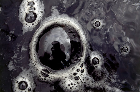 Muddy waterの写真素材