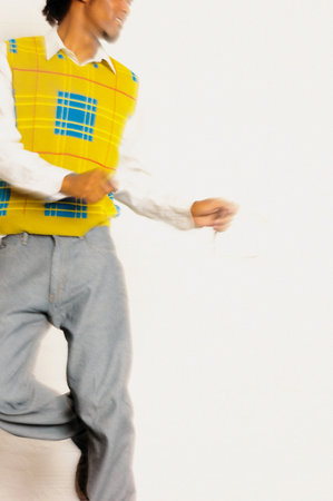 Man dancingの写真素材