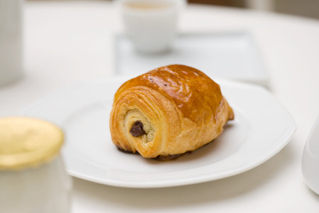 Pain au chocolatの写真素材