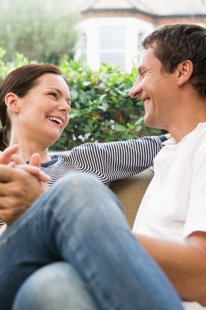 Happy coupleの写真素材