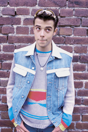Portrait of teenage boy
