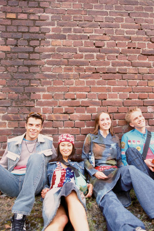 Portrait of friends