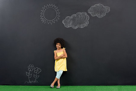 Portrait of a girlの写真素材