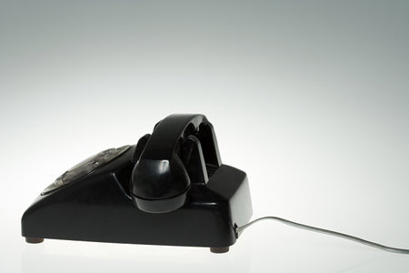 Old fashioned telephoneの写真素材