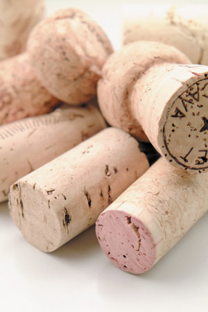 Corks background.