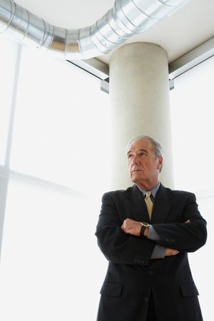 Portrait of a ceoの写真素材