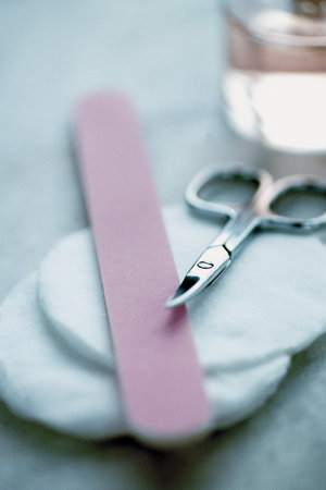 Manicure equipmentの写真素材