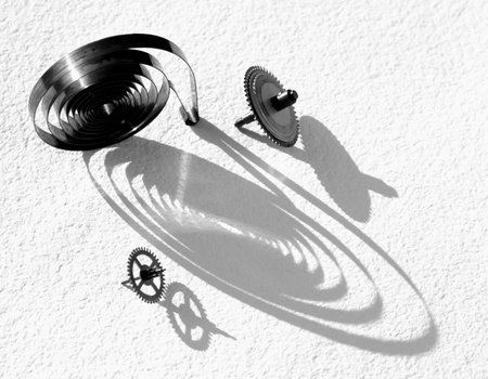 Watch piecesの写真素材