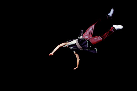 Man jumpingの写真素材