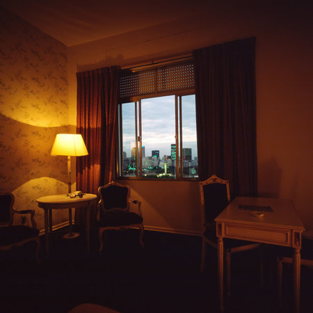 A hotel roomの写真素材