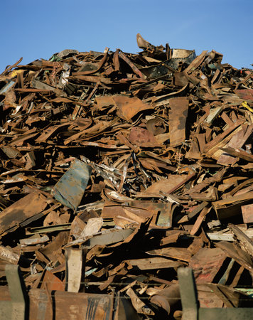Scrap ironの写真素材