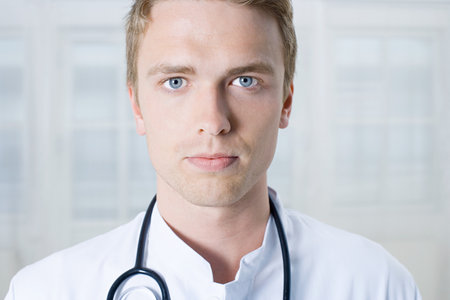 Portrait of a doctorの写真素材