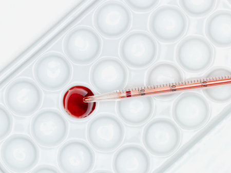 Microplate and pipetteの写真素材