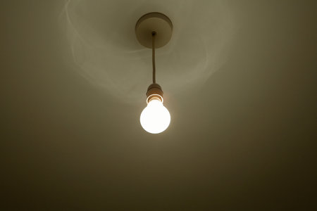 Illuminated lightbulb