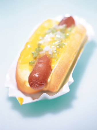 Hot dogの写真素材