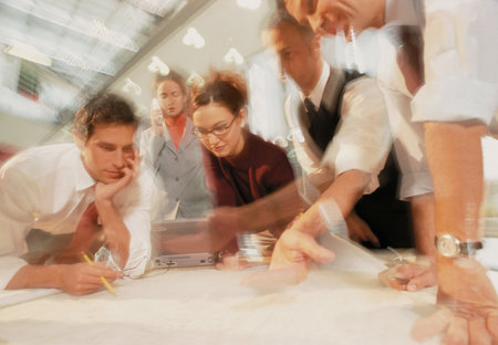 Business people in office